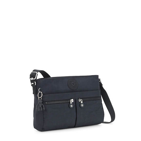 Kipling New Angie Crossbody Bags Blue Bleu 2 | CA 1195NW